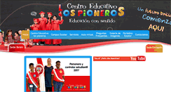 Desktop Screenshot of lospioneros.edu.co